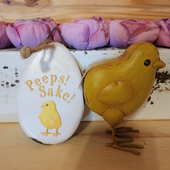 tractor supply company Other - TSC metal chicken decor